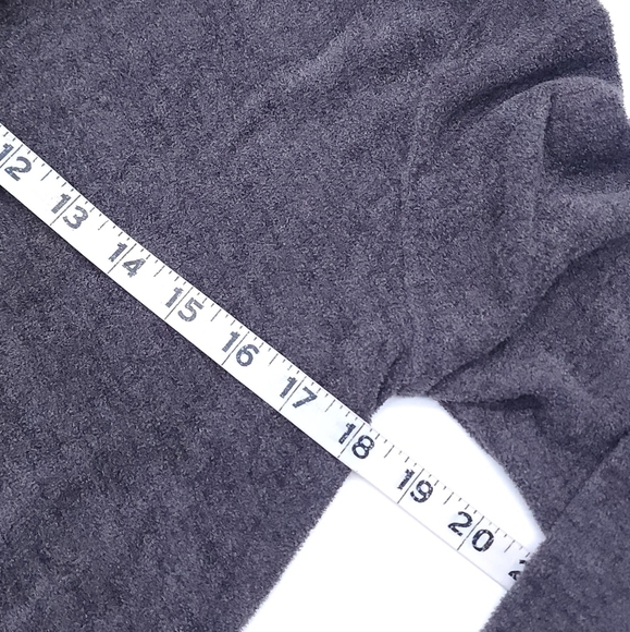 Nwt Barefoot Dreams CozyChic Ultra Lite Hoodie Grey Cardigan Size XS & M - Picture 6 of 7